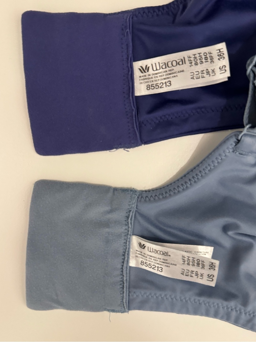 Wacoal Perfect Primer Bra Duo 36H Blue Shades - Picture 8 of 9